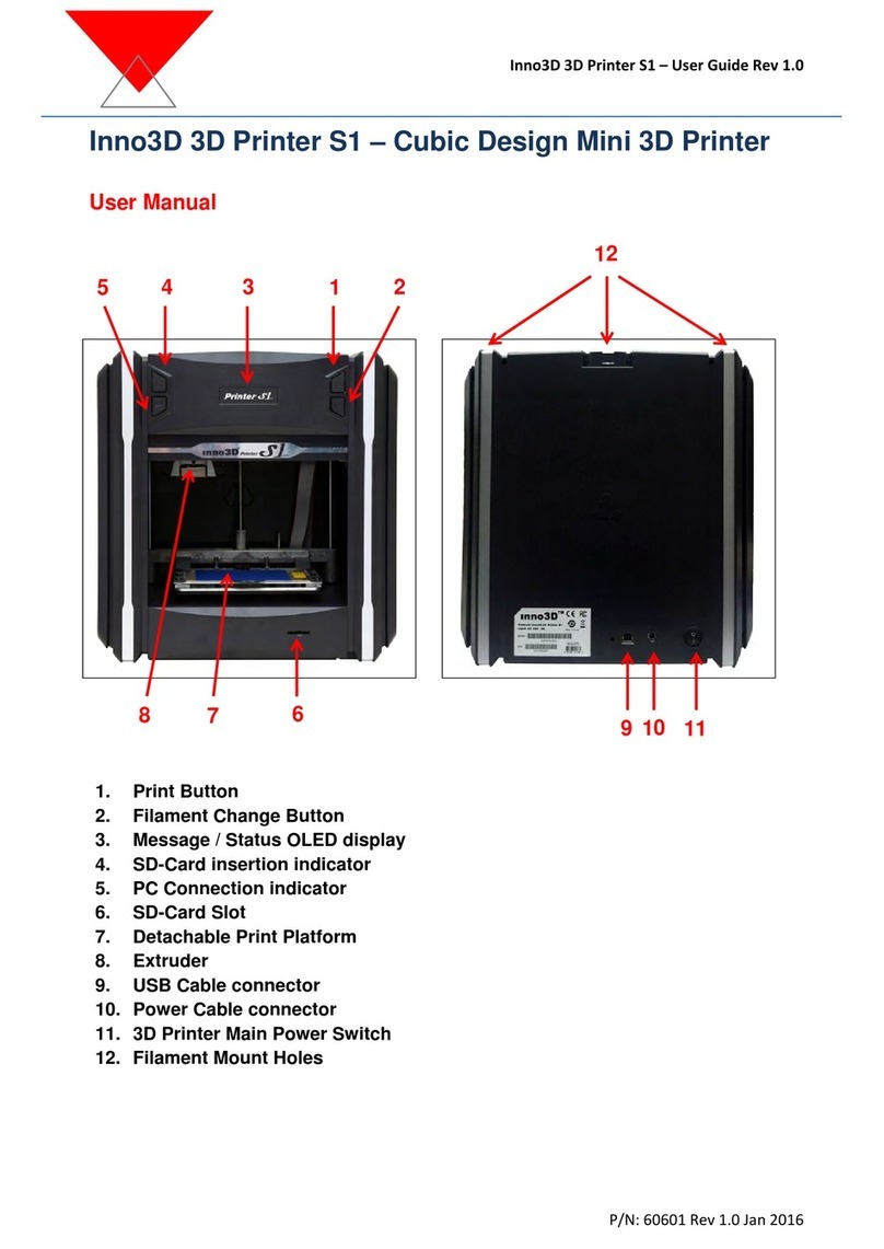 Inno3D 3D Printer S1 user guide