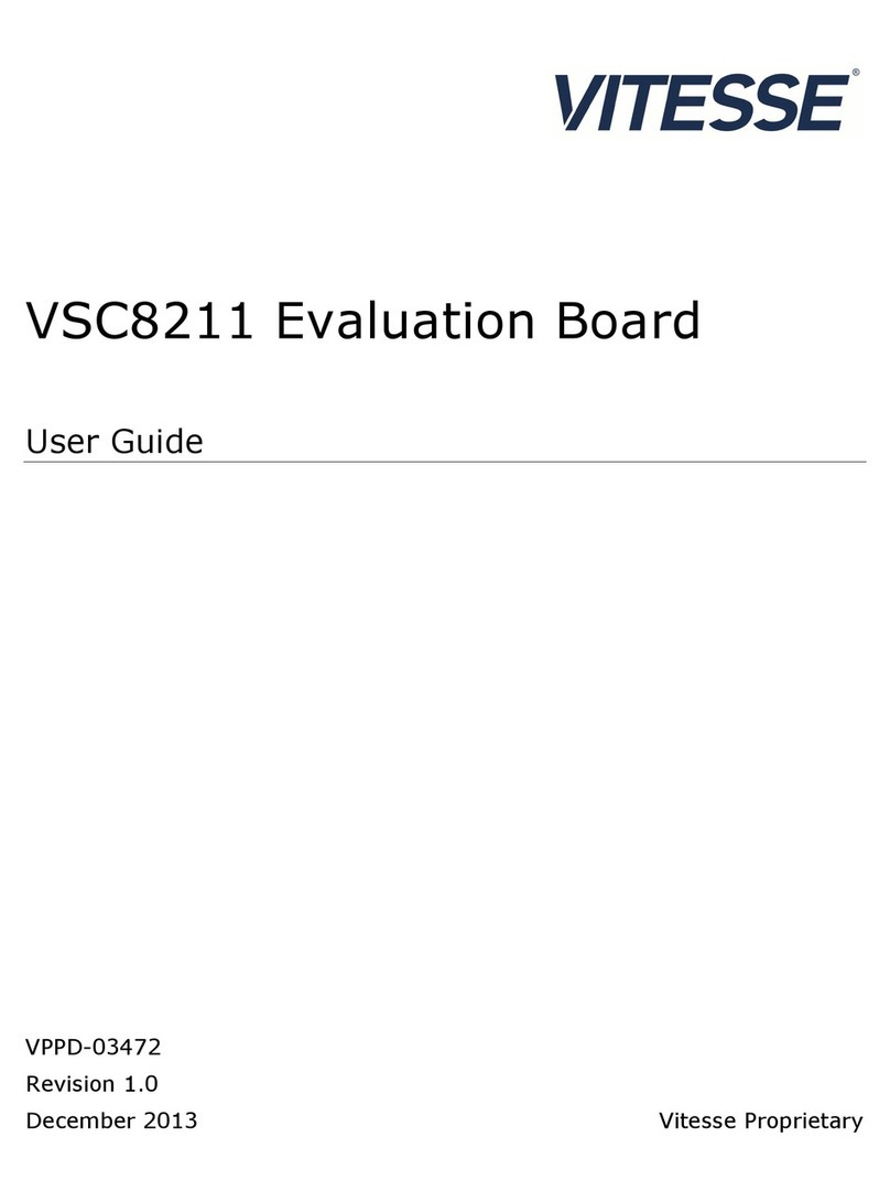 Vitesse VSC8211 user guide