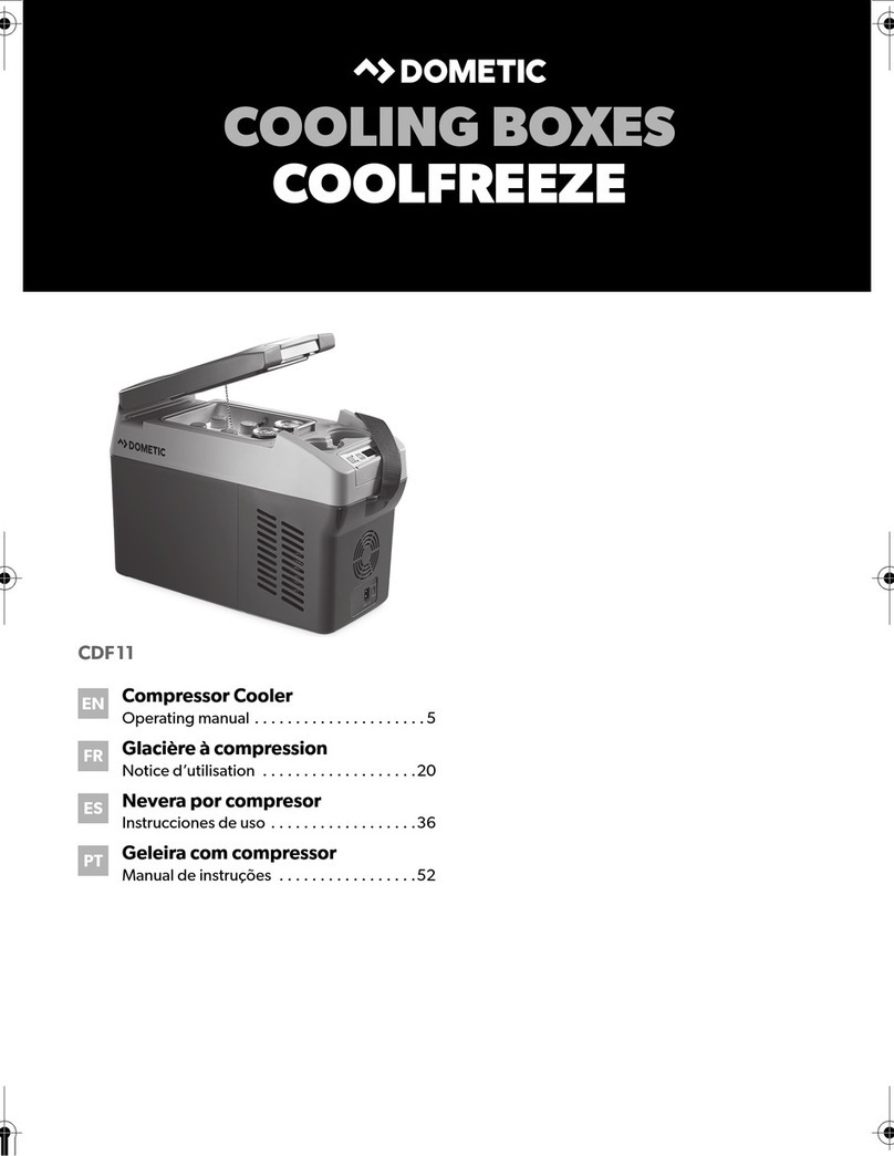 Dometic CDF-11 operating manual