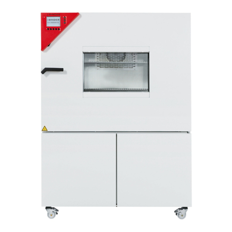 Binder MK 115 operating manual