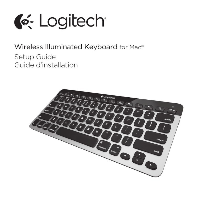 Logitech K811 User manual