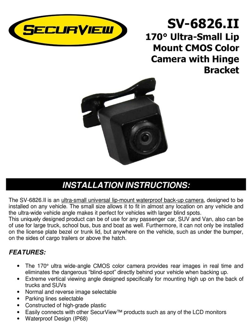 SecurView SV-6826.II User manual