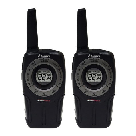 Cobra PR561 BLT User manual