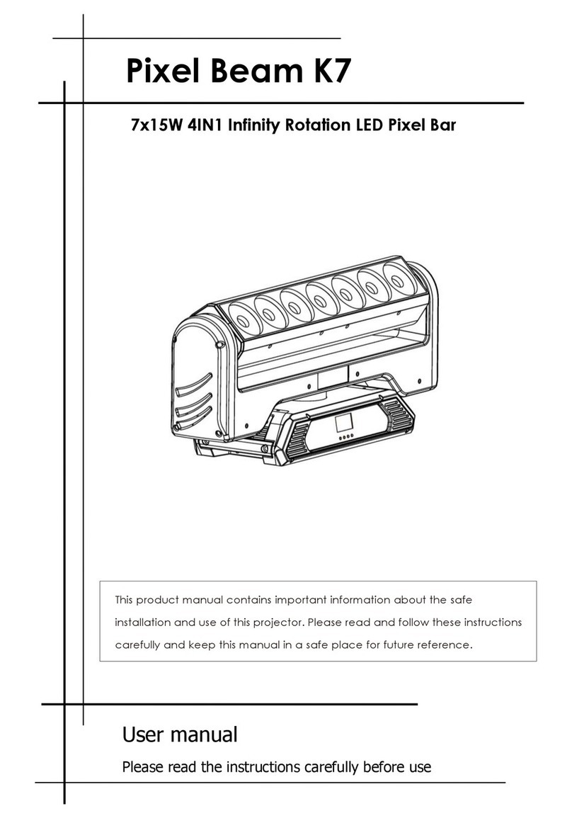 ArtFox Pixel Beam K7 User manual ArtFox Pixel Beam K7 User manual