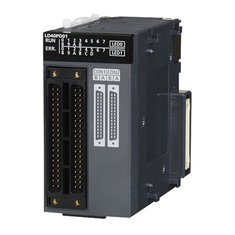 Mitsubishi Electric MELSEC-L Series LD40PD01 User manual Mitsubishi Electric MELSEC-L Series LD40PD01 User manual