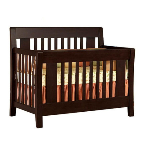 PALI Emilia Forever Crib Assembly instructions
