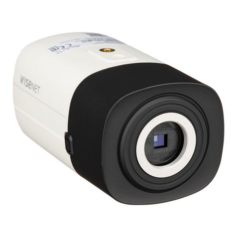 Hanwha Techwin WiseNet HCB-6001 User manual