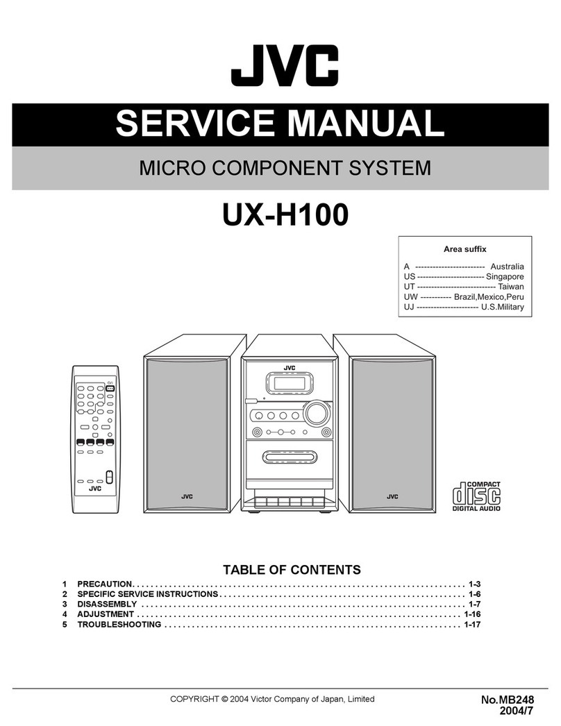 JVC UX-H100 User manual