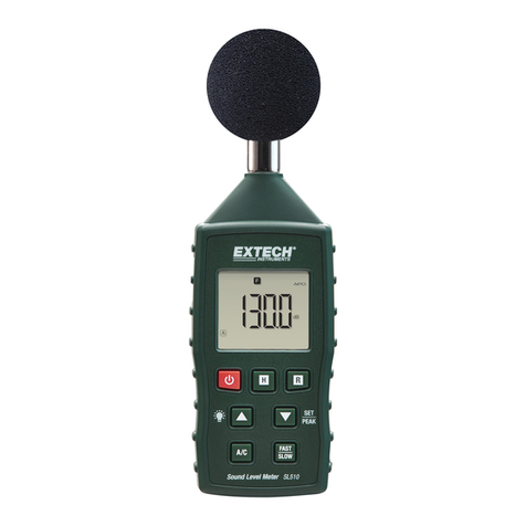Extech Instruments SL510 User manual