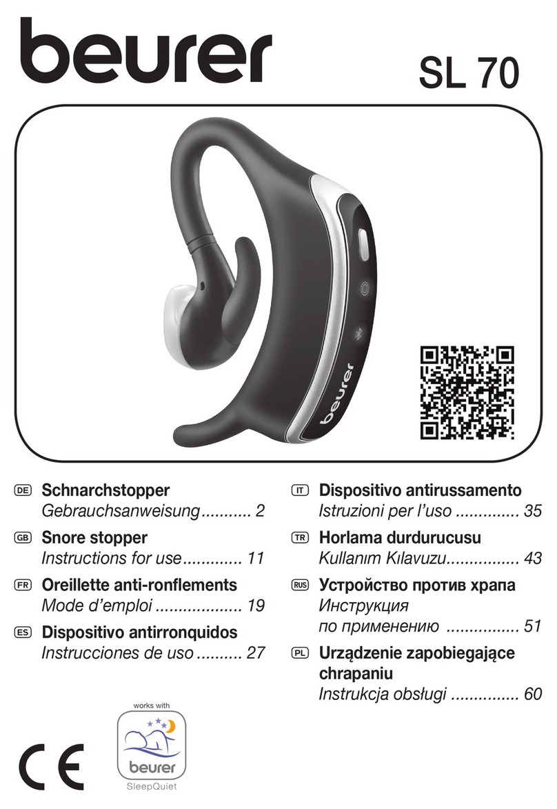 Beurer SL 70 Instructions for use