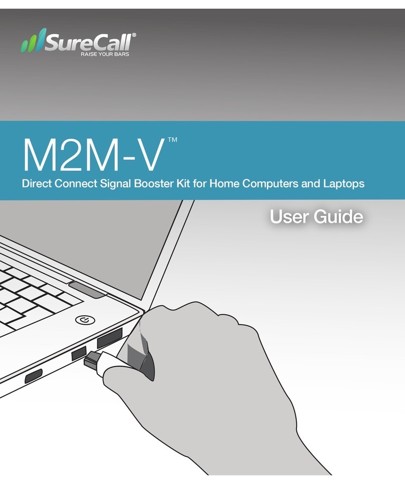SureCall M2M-V User manual