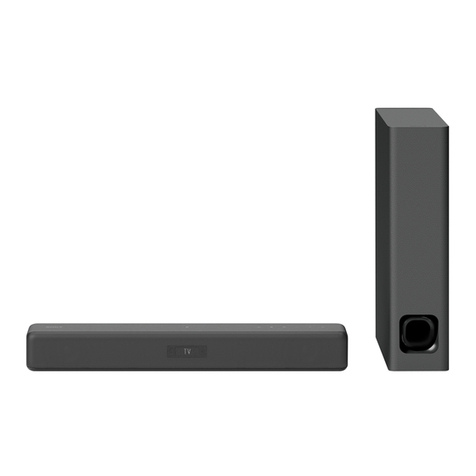 Sony HT-MT500 operating instructions
