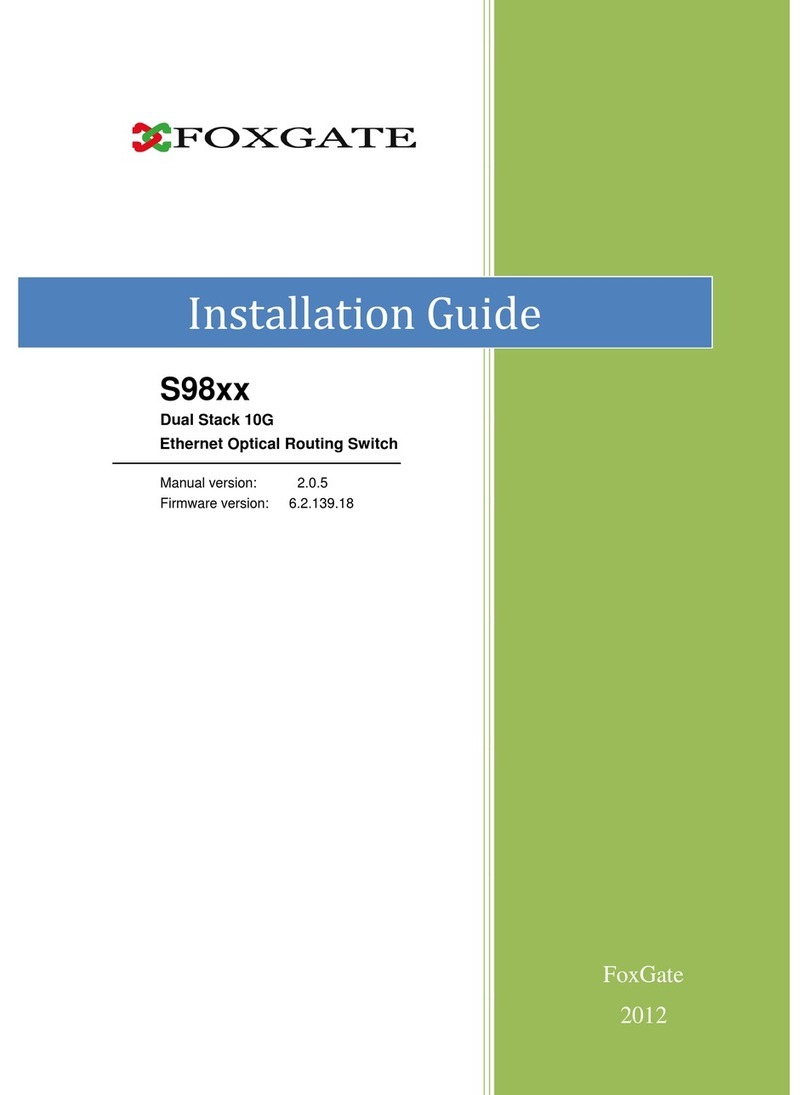 FoxGate S9848-GS4M2 installation guide FoxGate S9848-GS4M2 installation guide