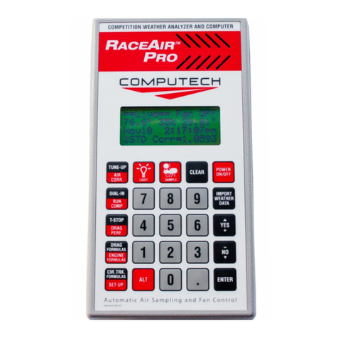 Computech Systems RaceAir Pro User manual