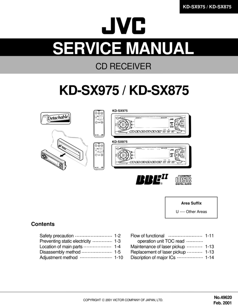 JVC KD-SX975 User manual