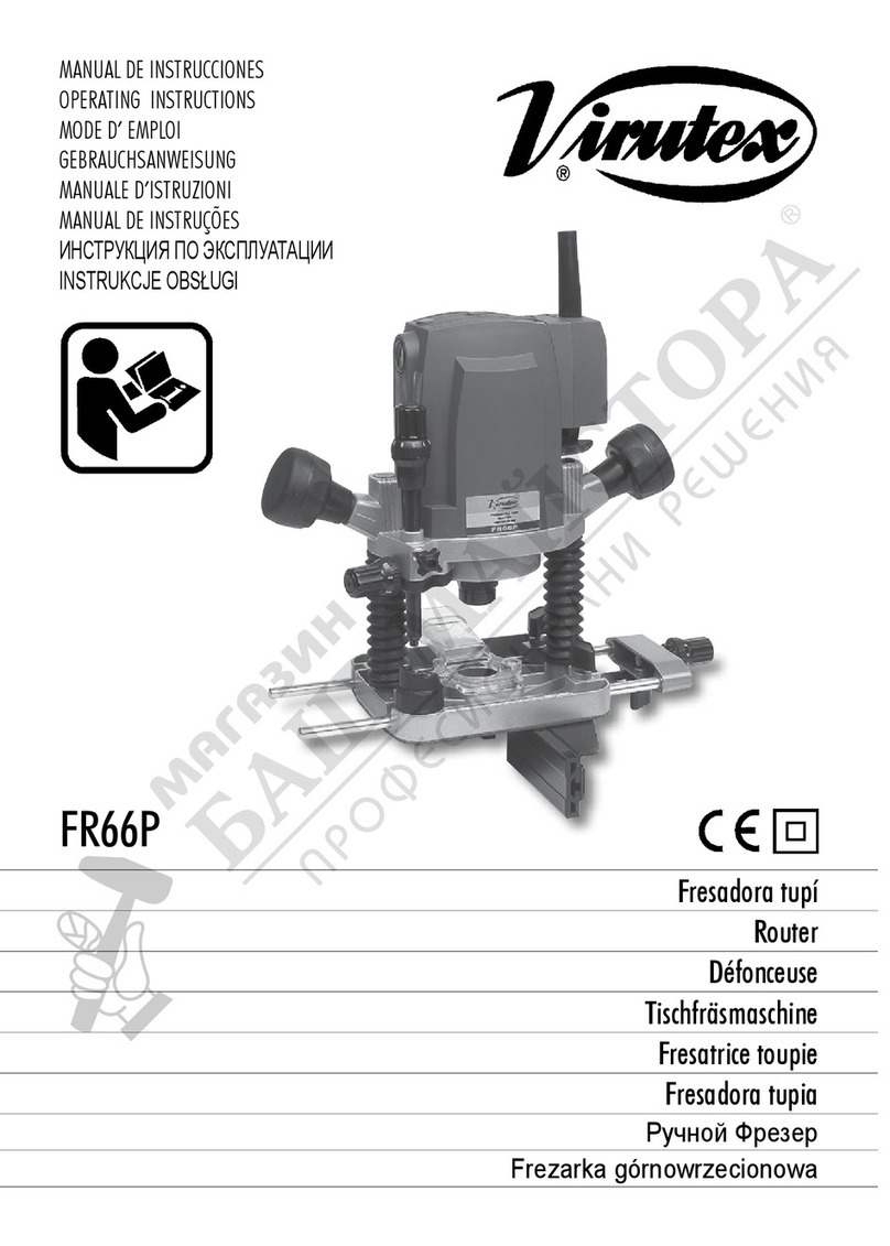 Virutex FR66P operating instructions