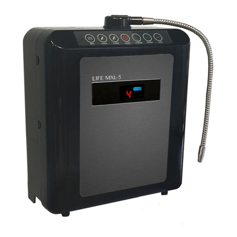 Life Ionizers Next Generation LIFE MXL-5 C user manual Life Ionizers Next Generation LIFE MXL-5 C user manual