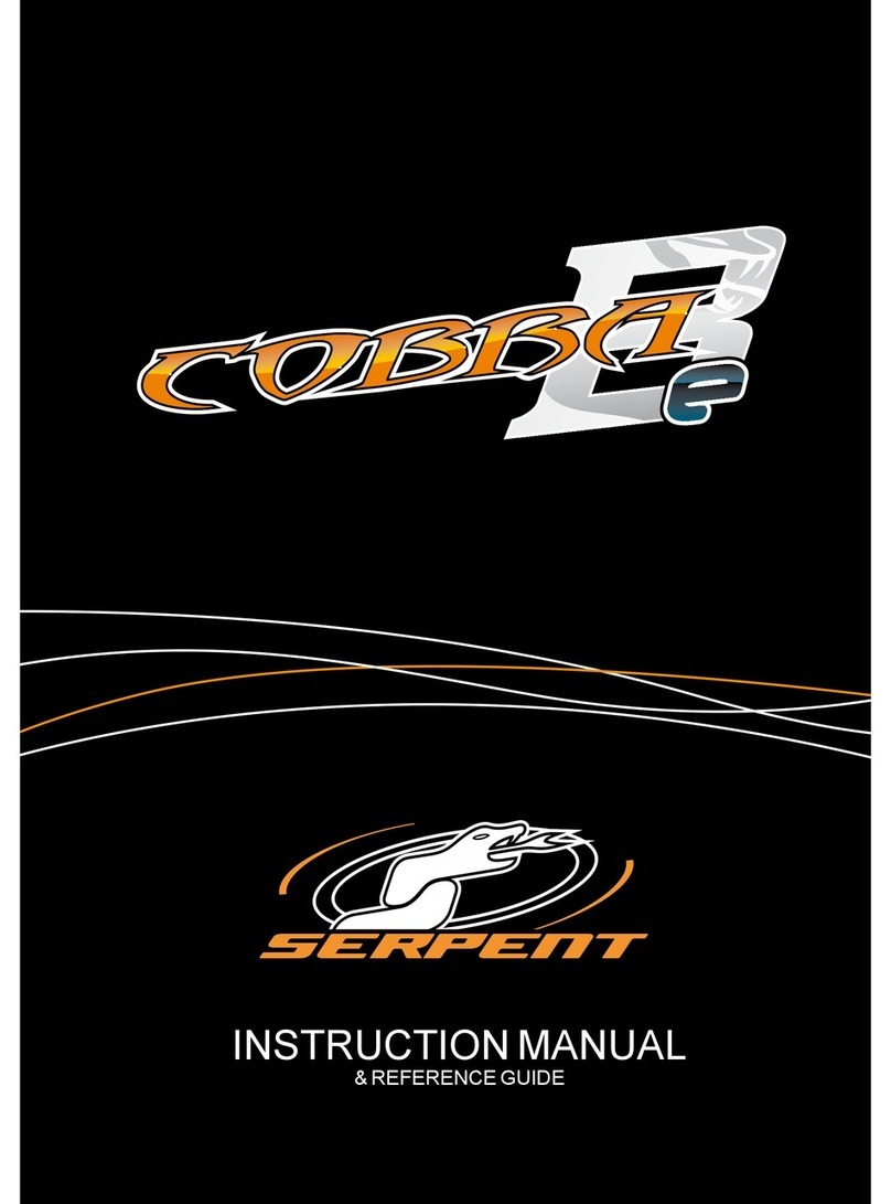 Serpent S810 Cobra instruction manual