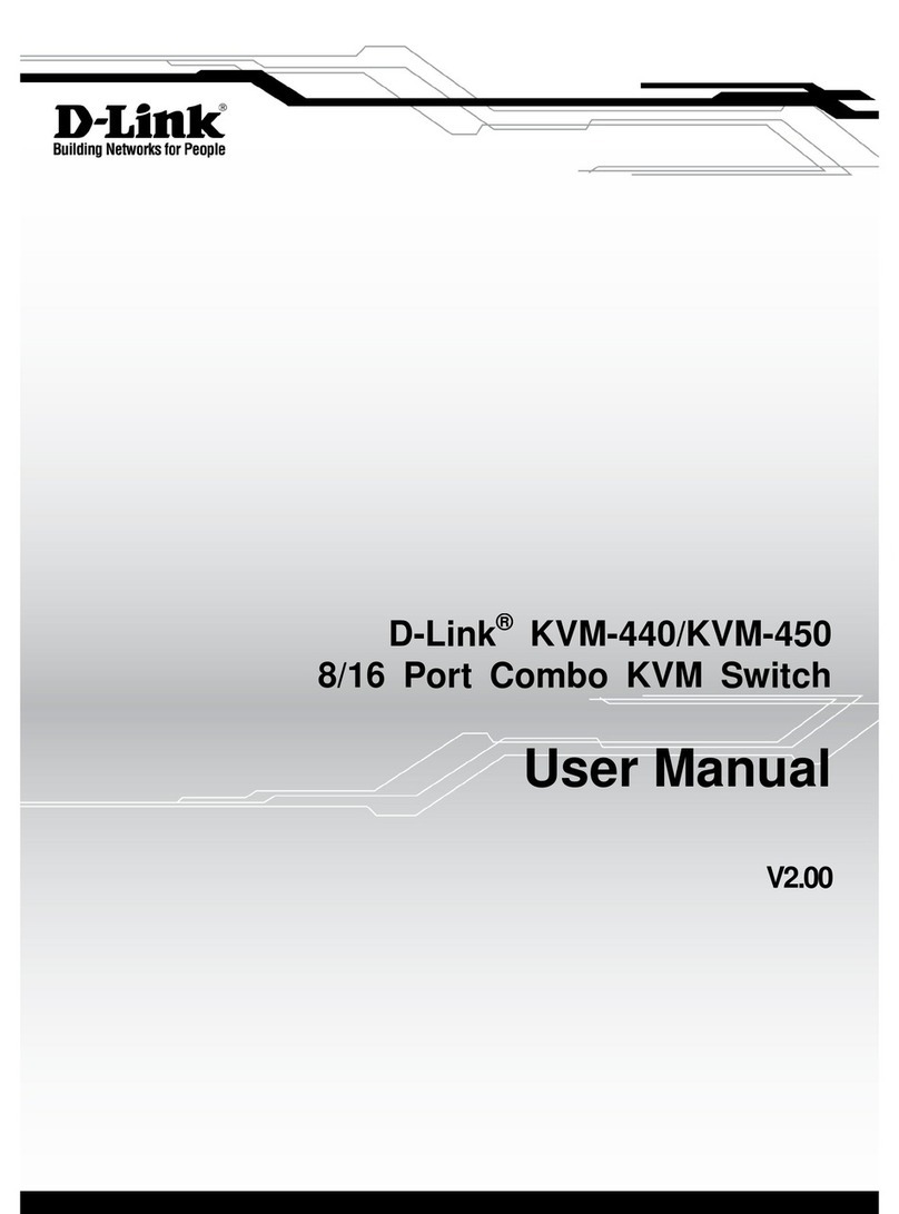 D-Link KVM-440 User manual D-Link KVM-440 User manual