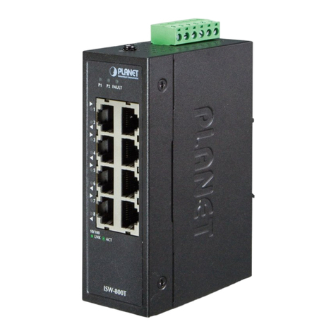 Planet ISW-500T user manual