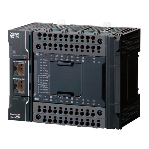Omron NX1P Owner's manual