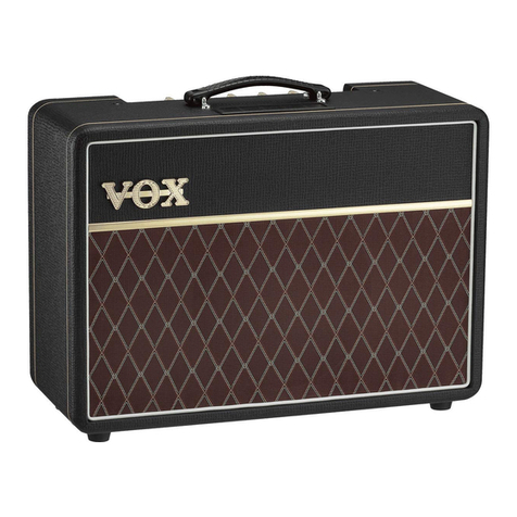 Vox AC10C1 User manual