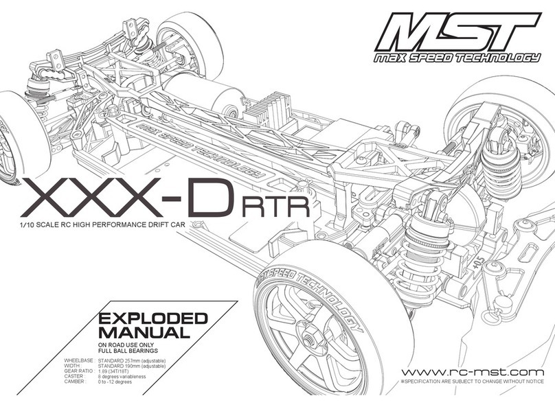 MST XXX-D RTR User manual