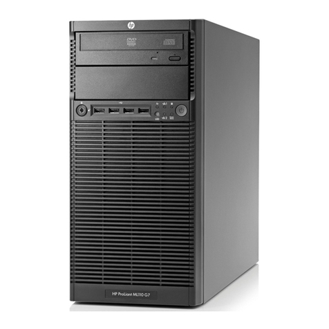HP ProLiant ML110 G7 Manual
