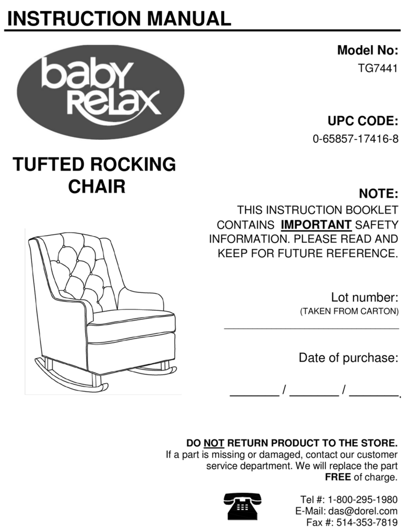 Dorel TG7441 instruction manual Dorel TG7441 instruction manual