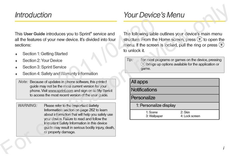 HTC PG86100 User manual