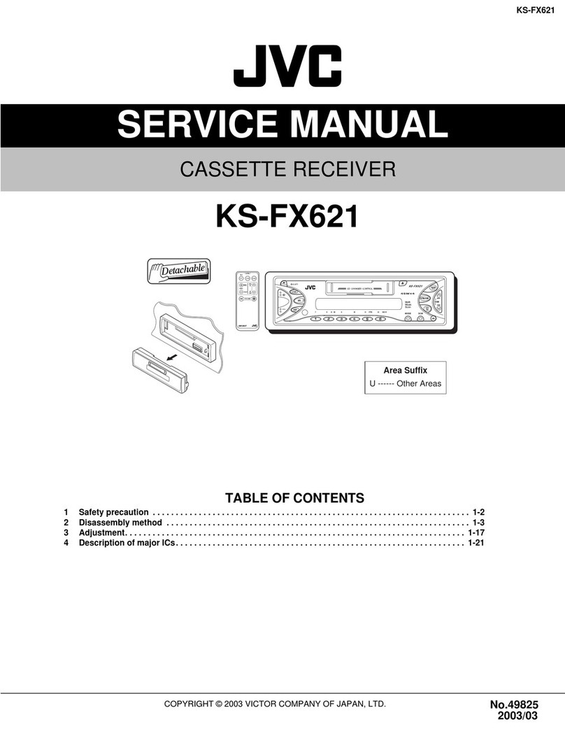 JVC KS-FX621 User manual