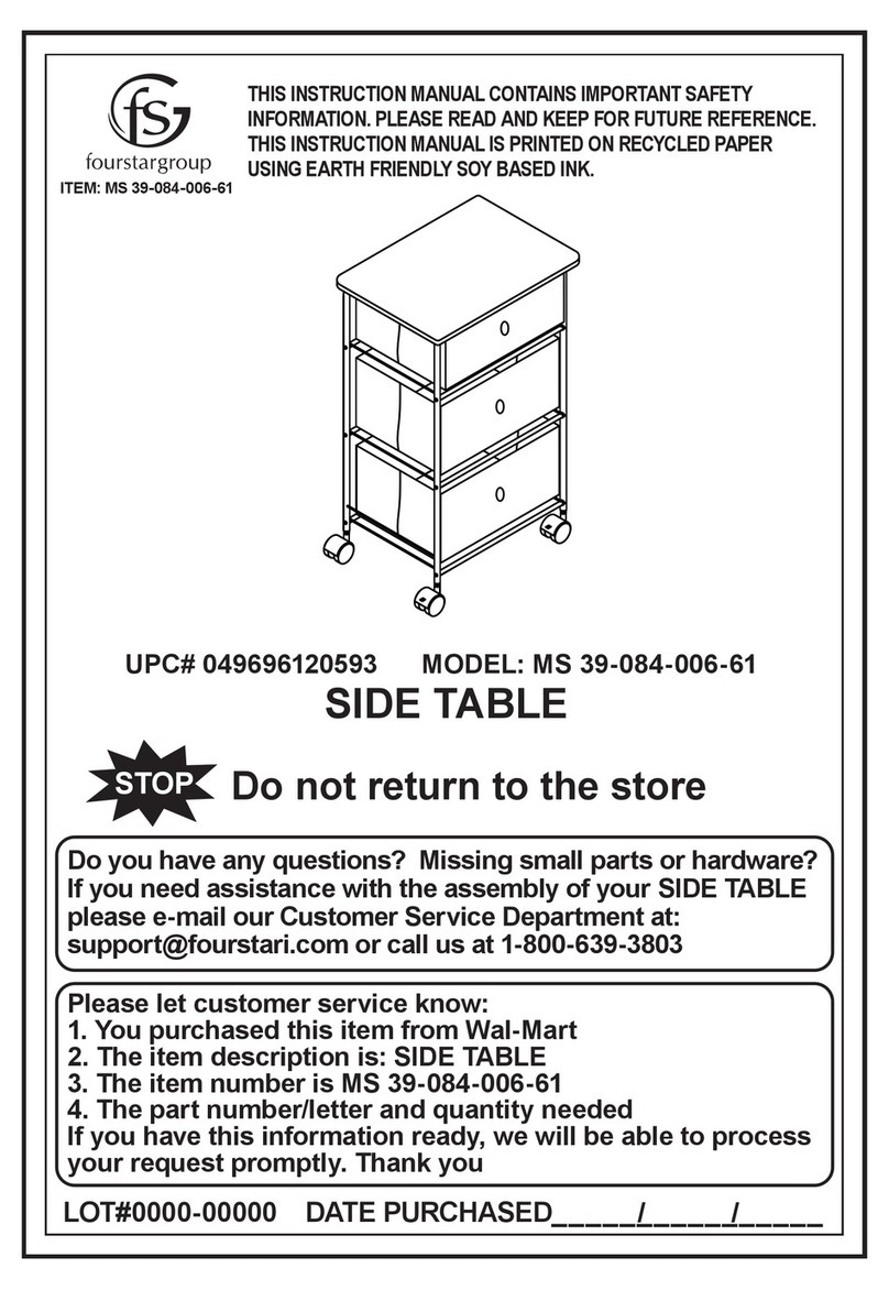 FourStarGroup MS 39-084-006-61 Assembly instructions FourStarGroup MS 39-084-006-61 Assembly instructions