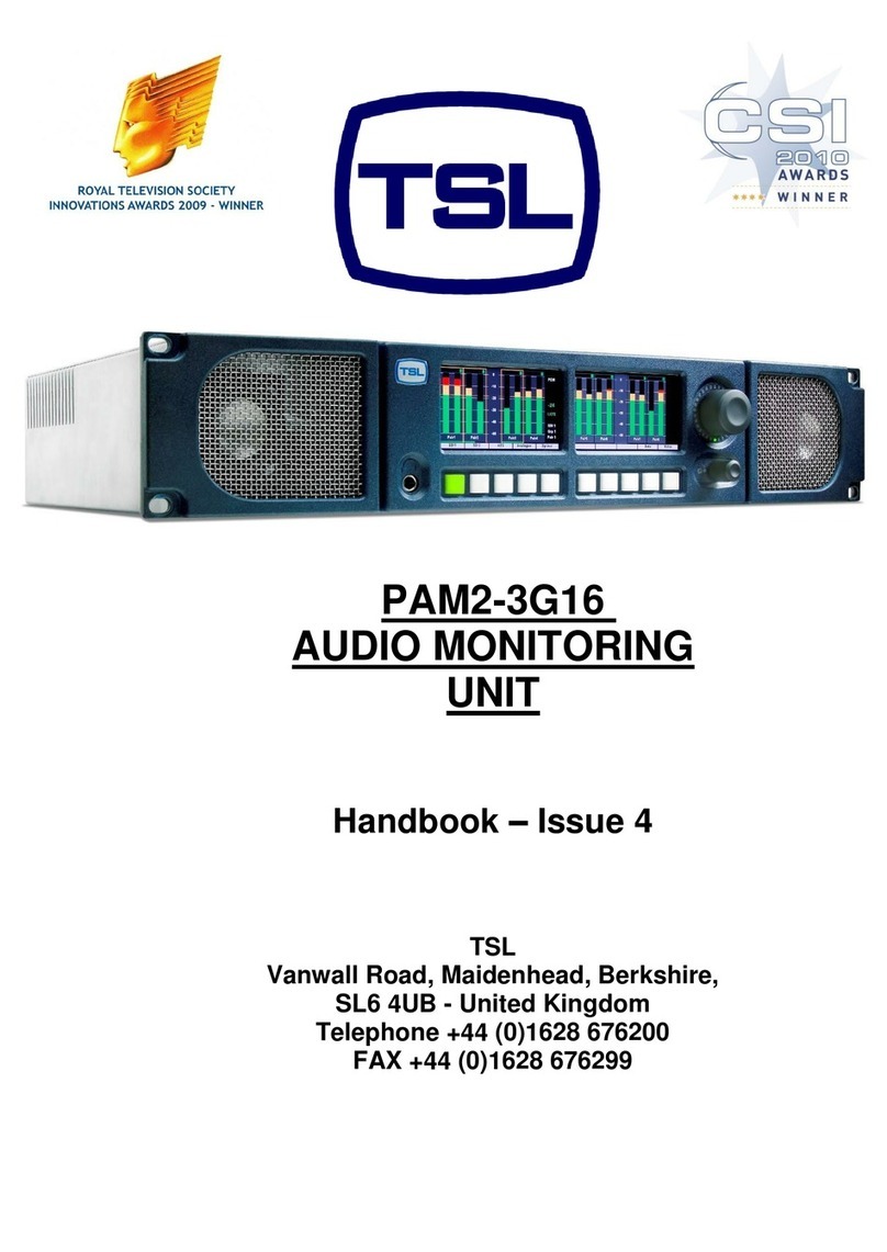 TSL PAM2-3G16 User manual