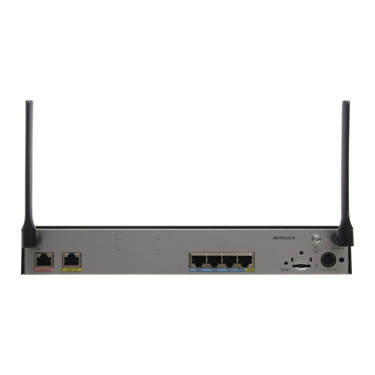 Huawei AR120 Series Technical specifications Huawei AR120 Series Technical specifications