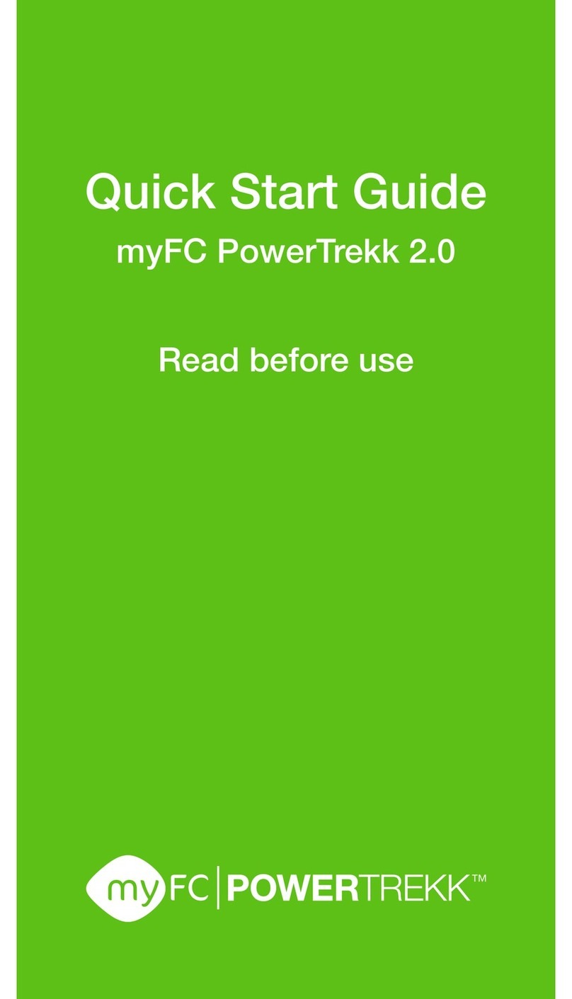 myFC PowerTrekk 2.0 User manual