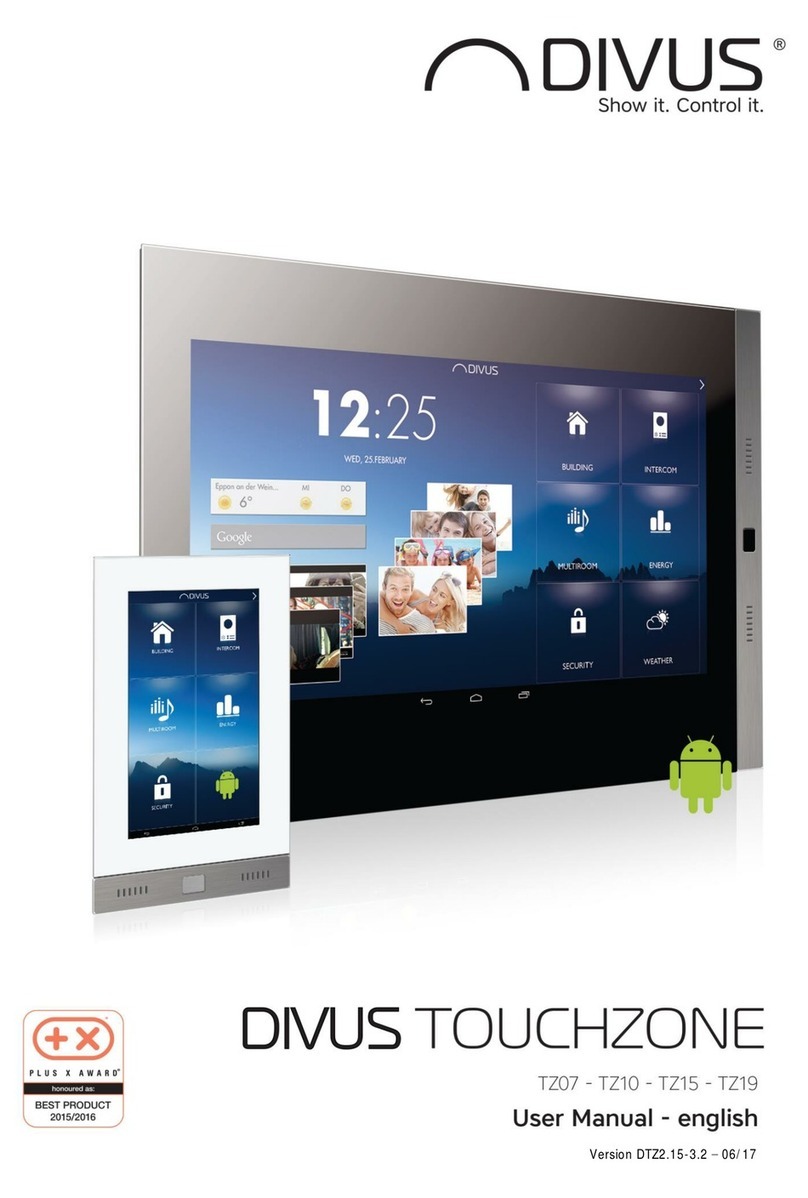 Divus TOUCHZONE TZ07 user manual
