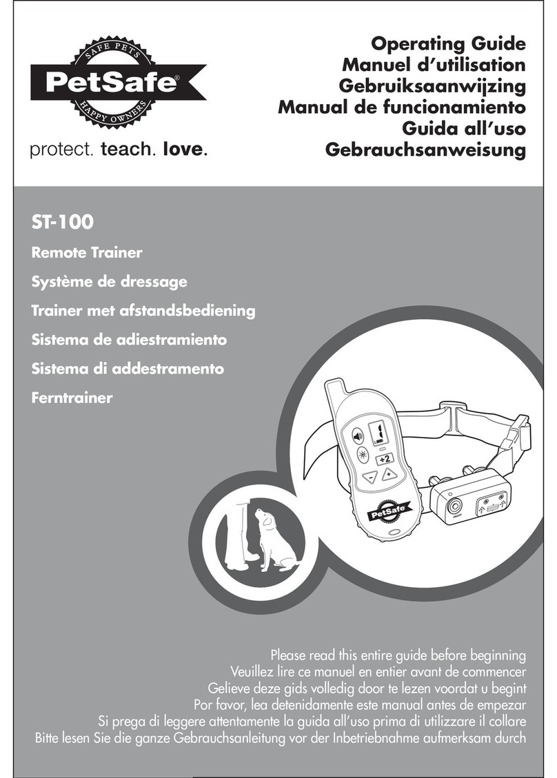 Petsafe ST-100 operating guide