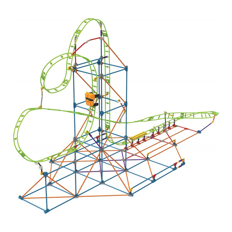 KNEX INFINITE JOURNEY ROLLER COASTER User manual