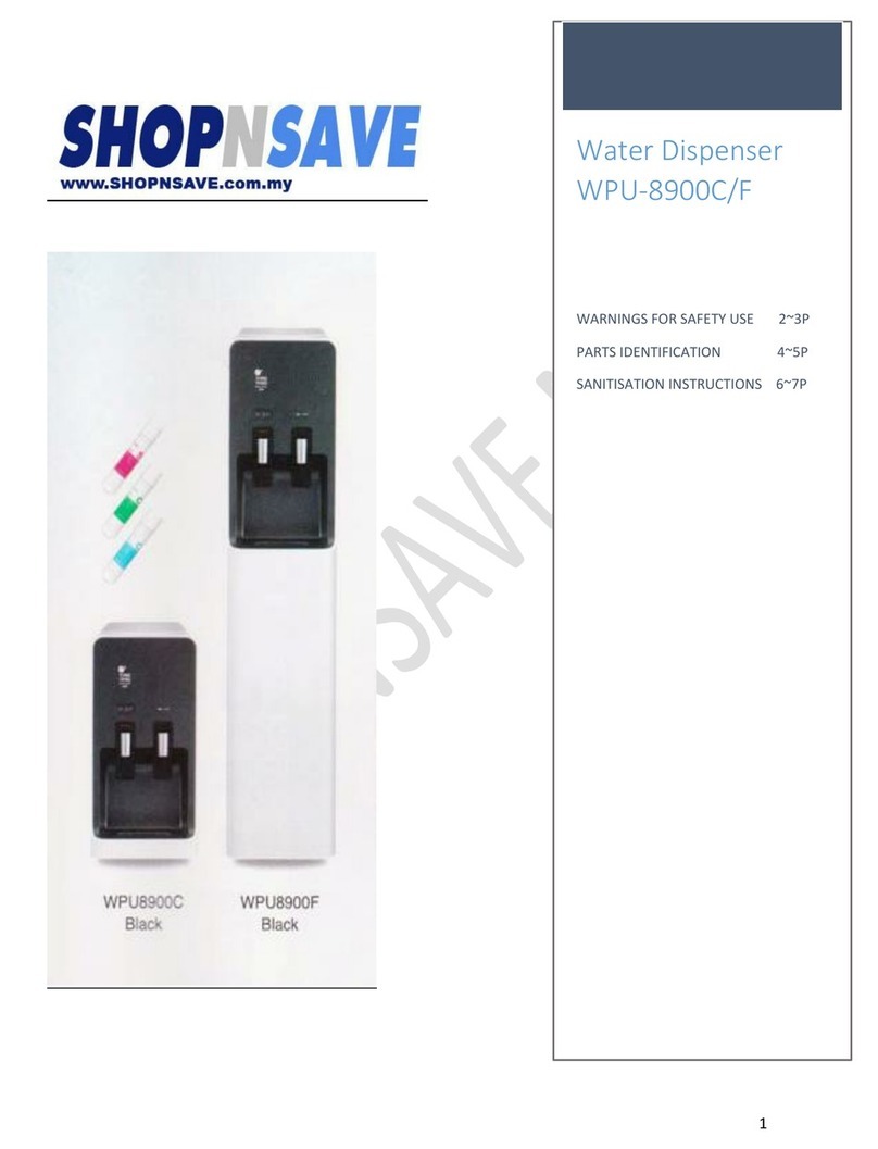 Shopnsave WPU-8900C manual