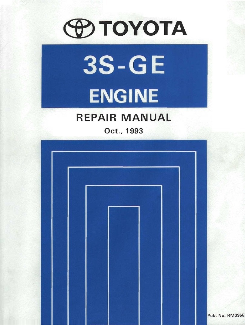 Toyota 3S-GE Operating instructions