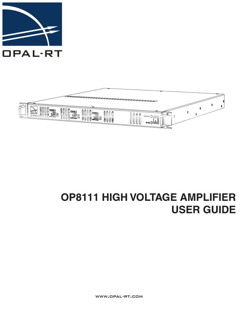 Opal-RT OP8111 user guide