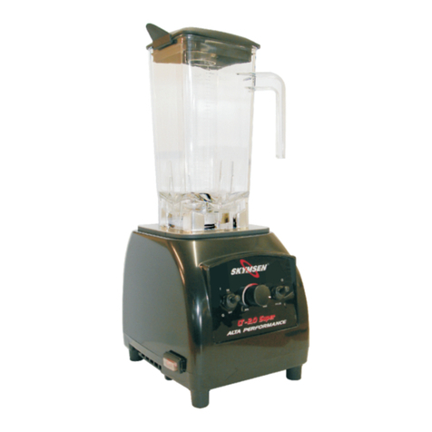 Skymsen LT-2,0 SUPER GOURMET 2 instruction manual