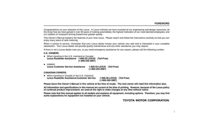 Lexus 2004 GX470 Repair manual
