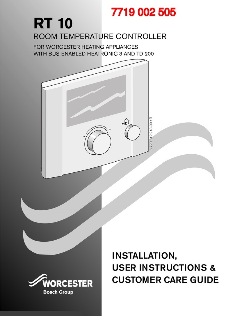 Worcester RT 10 User manual