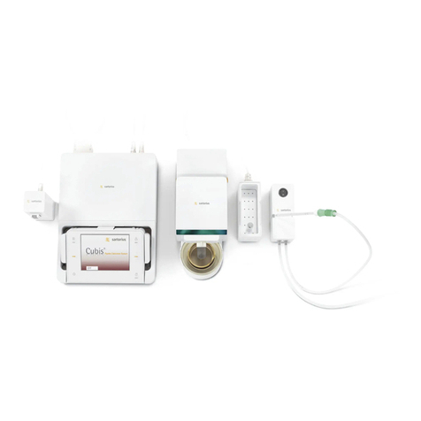 Sartorius cubis MPS Quick reference guide