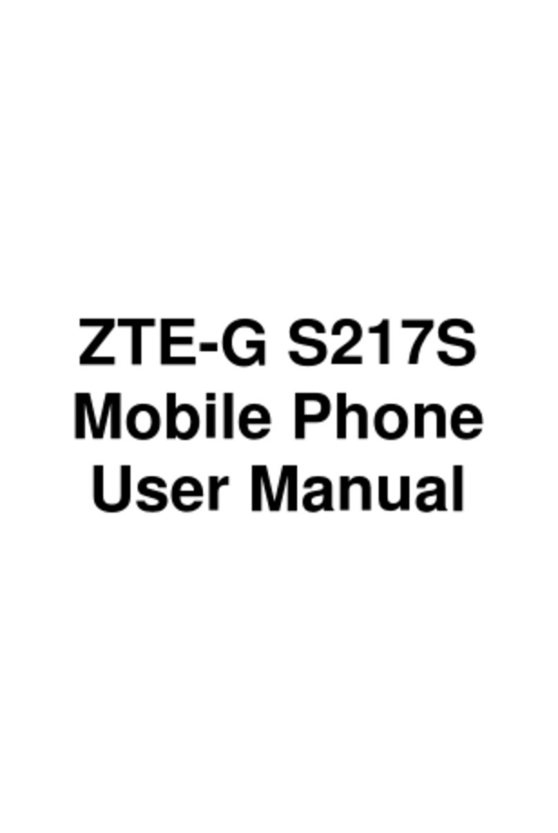 ZTE-G S217S User manual