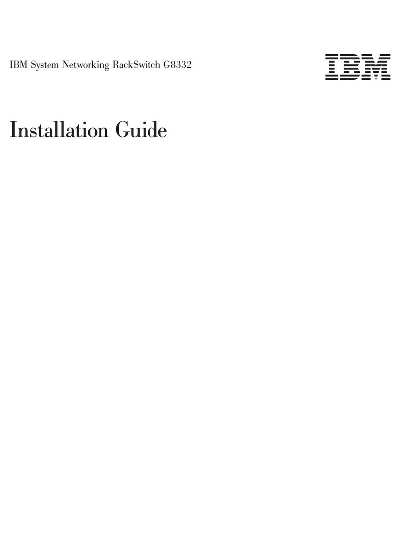 IBM RackSwitch G8332 User manual