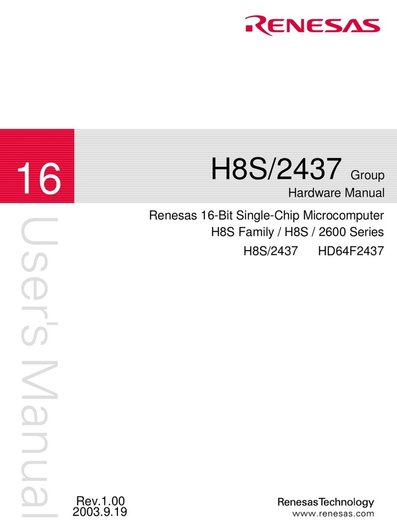 Renesas H8S/2437 Hardware manual