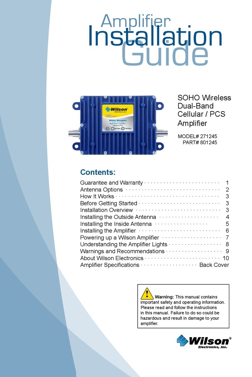Wilson Electronics 271245 User manual