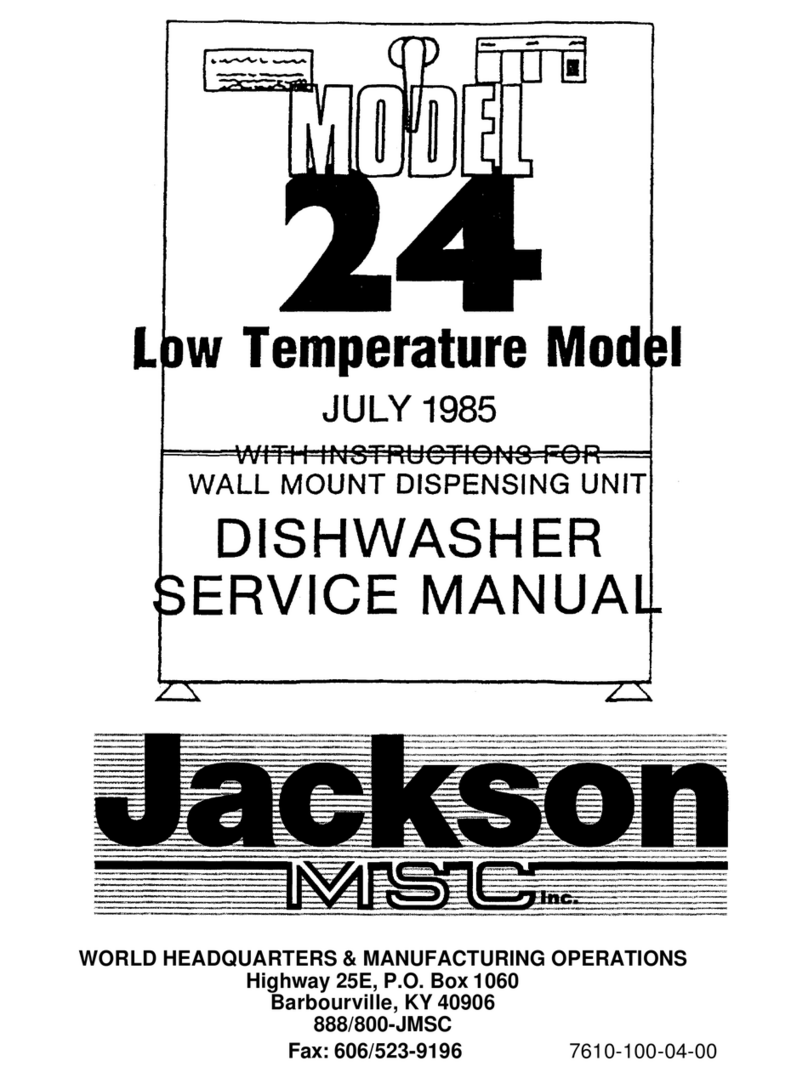 Jackson MSC 24 Service manual